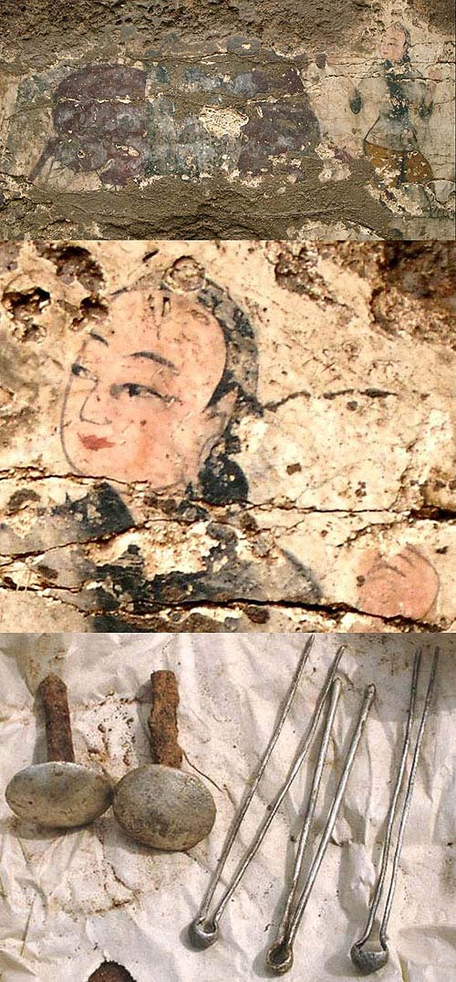 写真】北朝鮮松竹里・高句麗壁画古墳の発掘内容を発表 | Joongang Ilbo