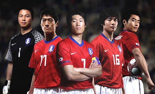 写真】南アフリカＷ杯に向けて韓国代表ユニフォーム公開 | Joongang 