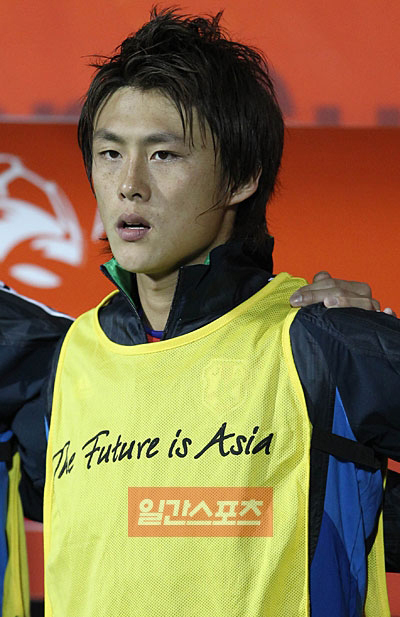 アジアカップで、日本代表として活躍した李忠成。