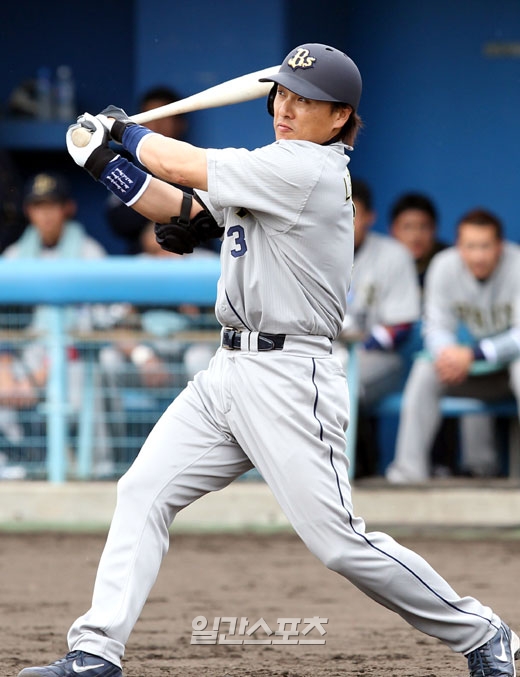 オリックスの李承ヨプ。