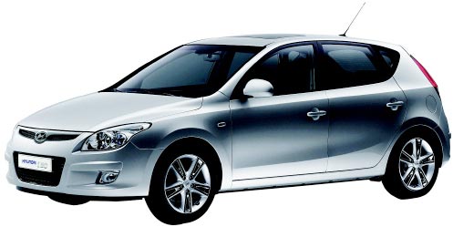 現代車「ｉ３０」。