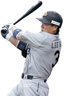 李承ヨプ（イ・スンヨプ、３５、オリックス）。