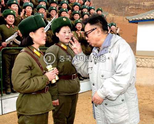 北朝鮮軍内で女性軍の比率が大きく増えている。