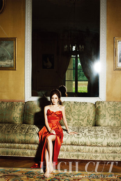 女優キム・テヒ（写真＝ＨＩＧＨ　ＣＵＴ）。
