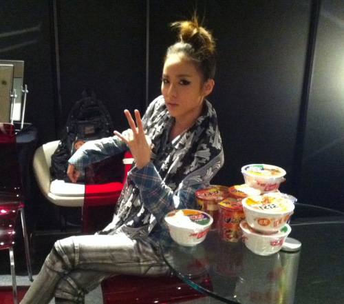 ガールズグループ２ＮＥ１のＤＡＲＡ（ダラ、写真＝本人のｍｅ２ＤＡＹ）。