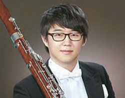 ベルリン放送交響楽団の最年少団員ユ・ソングォン氏。
