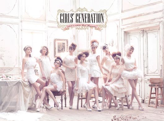 少女時代が６月に発売した日本ファーストアルバム「ＧＩＲＬＳ’　ＧＥＮＥＲＡＴＩＯＮ（ガールズジェネレーション）」。