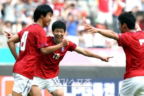 サッカー韓国オリンピック（五輪）代表。