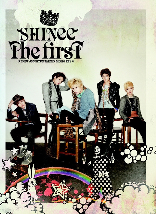 ＳＨＩＮｅｅ（シャイニー）の日本ファーストアルバム「ＴＨＥ　ＦＩＲＳＴ」のジャケット。