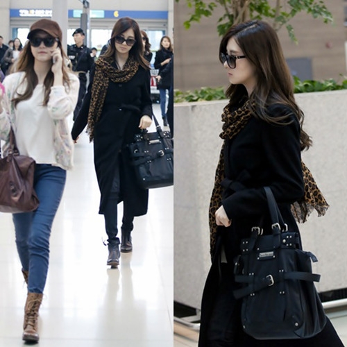少女時代ソヒョン 空港ファッションでシックなオールブラック披露 Joongang Ilbo 中央日報