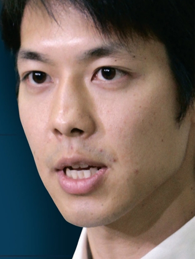 夕張市長の鈴木直道氏。