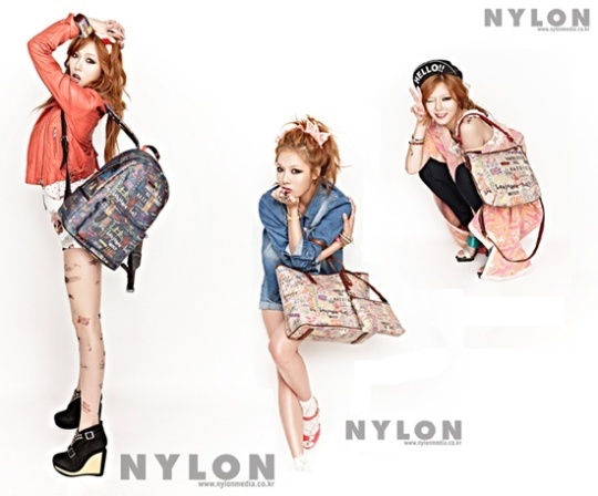 ４ｍｉｎｕｔｅ（フォーミニッツ）のヒョナ（写真＝ＮＹＬＯＮ提供）。