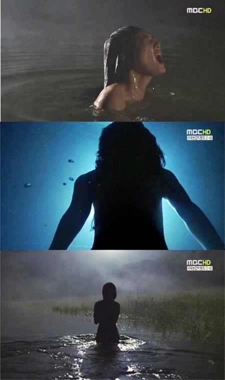 ＭＢＣ（文化放送）ドラマ『アラン使道伝』に登場した女優のシン・ミナ（写真＝ＭＢＣキャプチャー）。