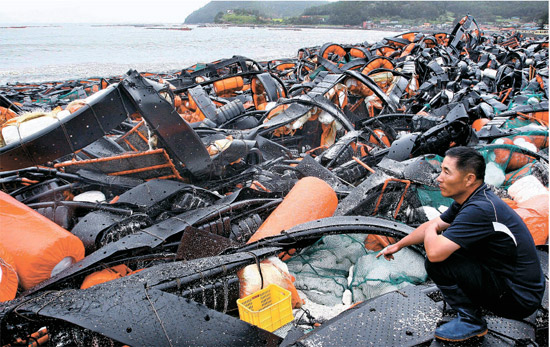 台風１５号で破壊されたアワビ養殖場 韓国南部で大きな被害 Joongang Ilbo 中央日報