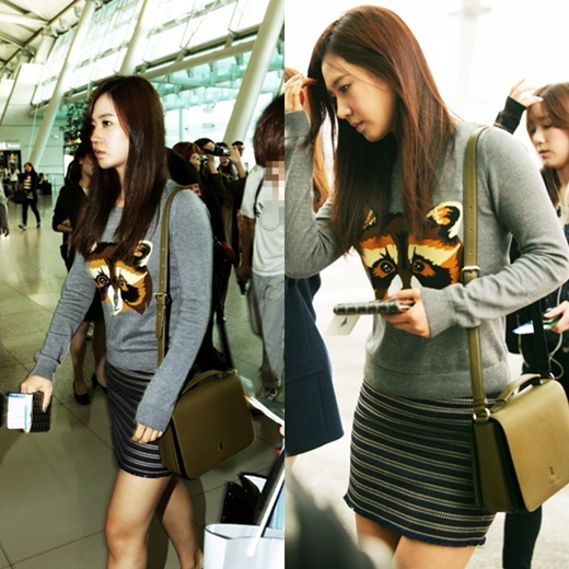 少女時代ユリ タイトな超ミニスカート姿で空港に出現 Joongang Ilbo 中央日報