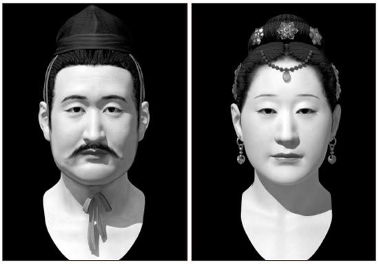 百済人の顔を復元してみると 女性は典型的な北方系 男性は Joongang Ilbo 中央日報