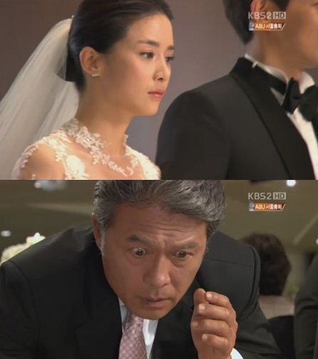 ＫＢＳ（韓国放送公社）第２テレビ『私の娘、ソヨン』に出演しているイ・ボヨン（上）とチョン・ホジン（写真＝ＫＢＳキャプチャー）。
