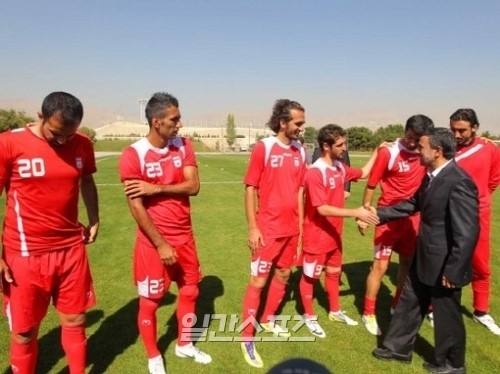 イランＷ杯サッカー代表チーム。