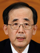 白川方明日銀総裁。