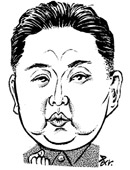 北朝鮮の金正恩（キム・ジョンウン）第一書記。
