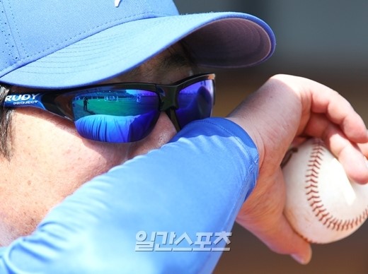 ワールド・ベースボール・クラシック（ＷＢＣ）韓国代表チームの柳仲逸（リュ・ジュンイル）監督。