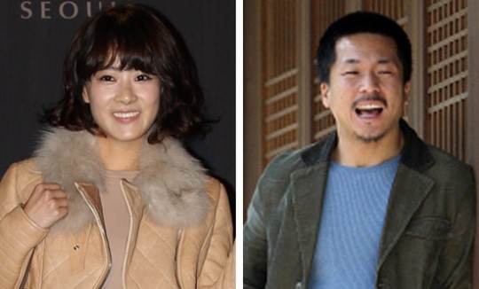 女優のリュ・ヒョンギョン（左）とヤン・イクジュン監督。