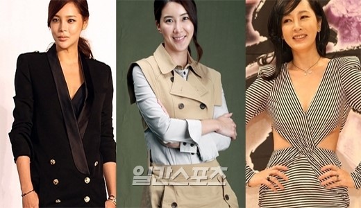 女優のパク・シヨン、チャン・ミイネ、イ・スンヨン（左から）。