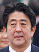 安倍晋三首相。