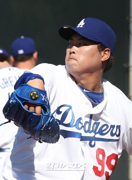 柳賢振（リュ・ヒョンジン、２６、ＬＡドジャース）。