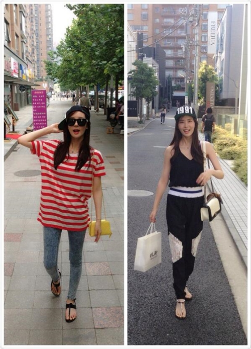 女優イ ダヘ 日本の路上を闊歩 ファッションセンスに注目 Joongang Ilbo 中央日報
