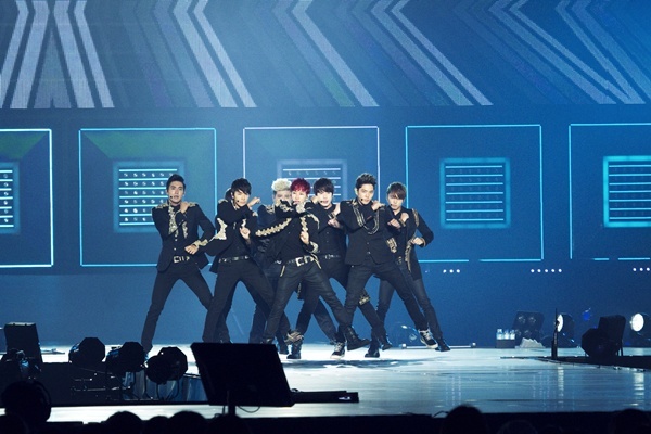 ＳＵＰＥＲ　ＪＵＮＩＯＲ（スーパージュニア、写真提供＝ＳＭエンターテインメント）。