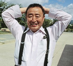 ナム・ジュン・パイク（白南準）氏。