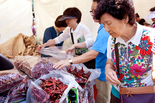 「英陽唐辛子Ｈ．Ｏ．Ｔフェスティバル」と名付けられたイベントは、期間中１０時から１９時まで開催。唐辛子の直売や試食イベントも行なわれます。ピリリと辛い、唐辛子のイベントで過ぎ行く夏と秋の訪れを感じてみませんか。