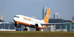 チェジュ航空は１０月に金浦（キンポ）～済州路線に１５２便を追加で投じる。