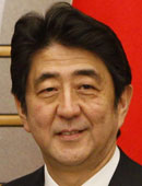 安倍晋三首相。