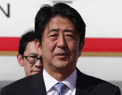 安倍晋三首相。