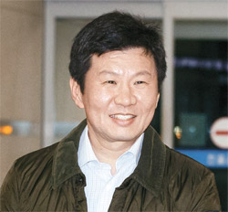 鄭夢奎（チョン・モンギュ）大韓サッカー協会会長（５１）。