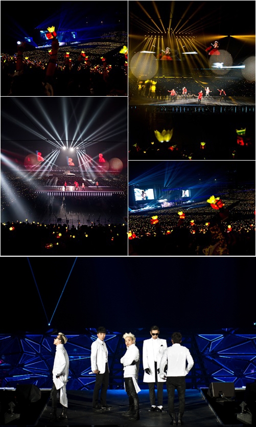 「ＢＩＧＢＡＮＧ　ＪＡＰＡＮ　ＤＯＭＥ　ＴＯＵＲ　２０１３～２０１４」福岡講演の様子。