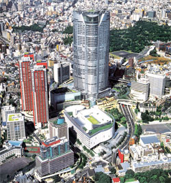 東京の六本木ヒルズ。国土交通部が新しく指定することにした立地規制最小地区のモデルだ。（写真＝中央フォト）