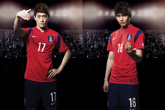 サッカー＞韓国代表のユニフォーム公開…「強靭な大極戦士」表現 