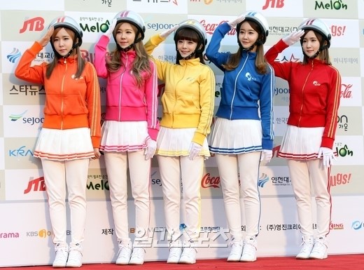 米ポップ歌手レディー・ガガのオープニングステージに立つことになったガールスグループのＣｒａｙｏｎ　Ｐｏｐ（クレヨンポップ）。