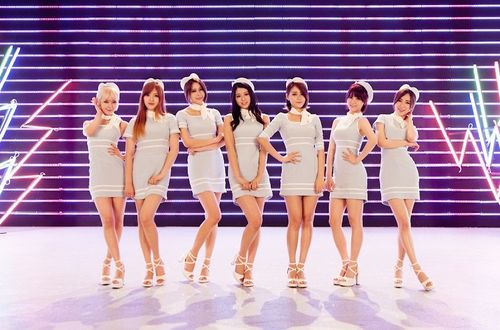 ガールズグループＡＯＡ（写真＝ＦＮＣエンターテインメント）