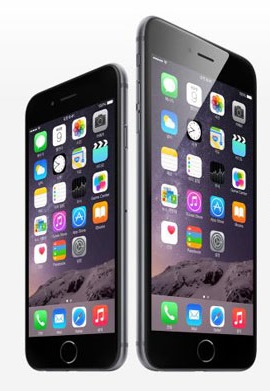 アップルのｉＰｈｏｎｅ６シリーズ（写真＝アップルのホームページ）