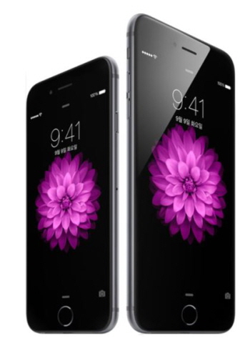 アップルのｉＰｈｏｎｅ６シリーズ（写真提供＝アップル）