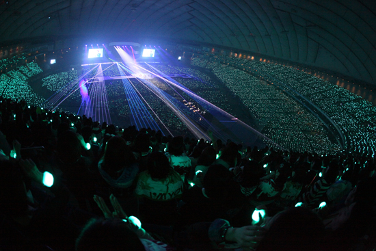 東京ドーム公演には毎回５万人、合計１０万人のファンが集まった。（写真提供＝ＳＭエンターテインメント）
