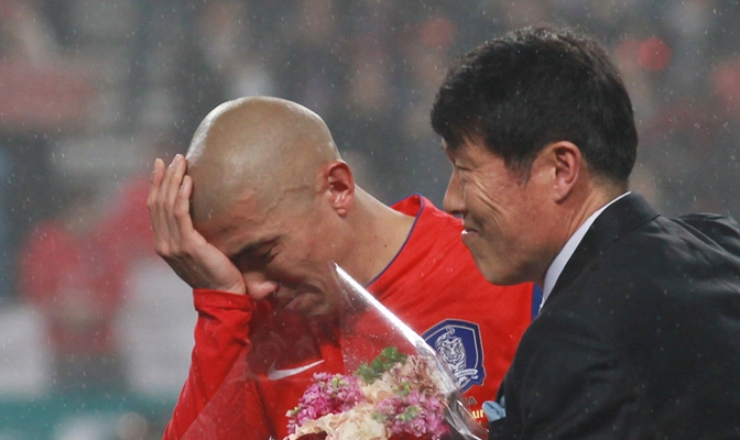 サッカー 監督の希望通りに チャ ドゥリ 勝利で韓国代表引退 Joongang Ilbo 中央日報