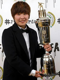 女子サッカー チ ソヨンがイングランドで今年の選手賞受賞 Joongang Ilbo 中央日報