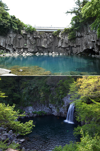韓国のハワイ・済州島（チェジュド）には、海や山だけでなく美しい滝｢天帝淵瀑布（チョンジェヨンポッポ）｣もあり、涼しい渓谷とマイナスイオンで心身ともに癒されます。韓国は今週から熱帯夜が予想され、避暑地でバカンスを楽しむ観光客が急増しそうです。
