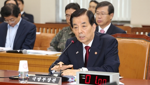 韓民求国防部長官（写真＝中央日報ＤＢ）