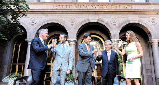 ニューヨークパレスに名前刻んだロッテ 世界のホテル３３軒の買収を計画 １ Joongang Ilbo 中央日報